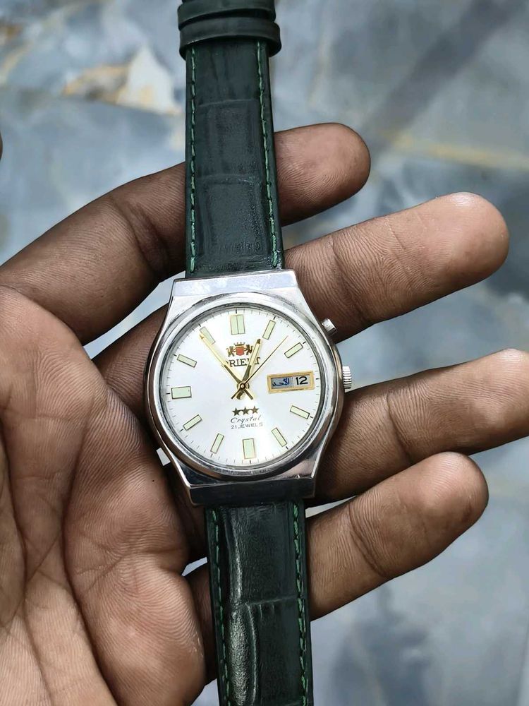 Vintage Orient Crystal Watch