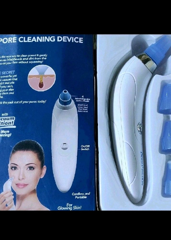 Derma Suction/Pore Cleaning Device