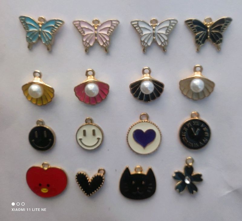 Charms For Necklace, Pendent Set.