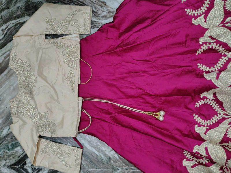 Applique Work Lehenga