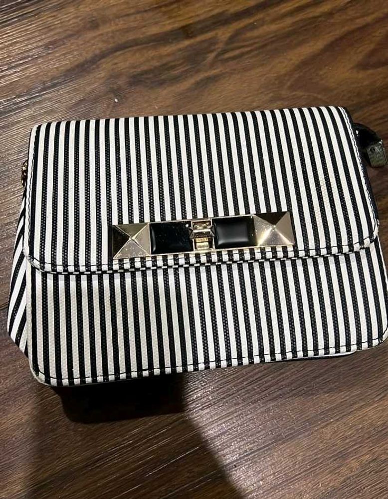 Striped Handbag