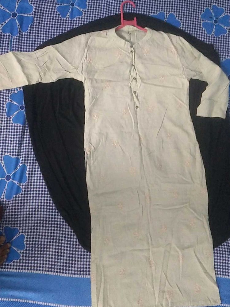 womens Light Green Kurti