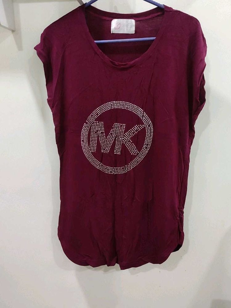 Marroon Top