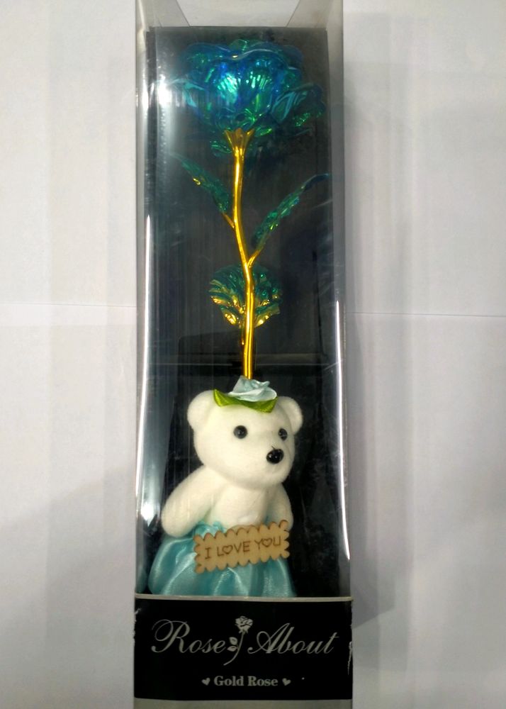 Valentine Gift 🎁 Treddy &amp; Rose (Pack Of 1)