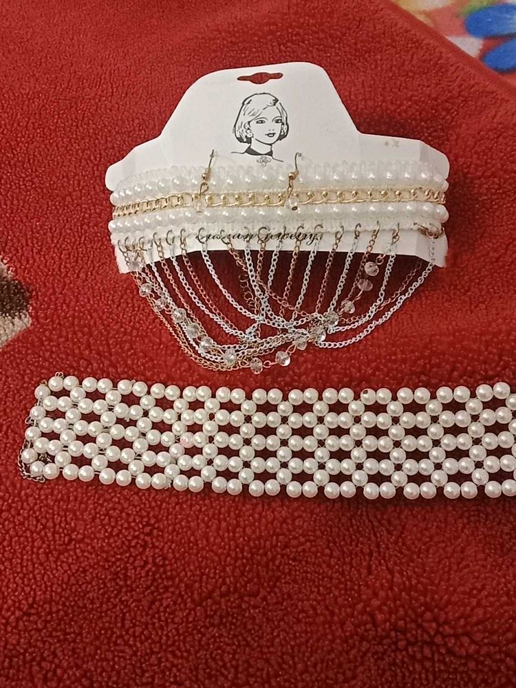 Choker Set With a Free Beads Choke