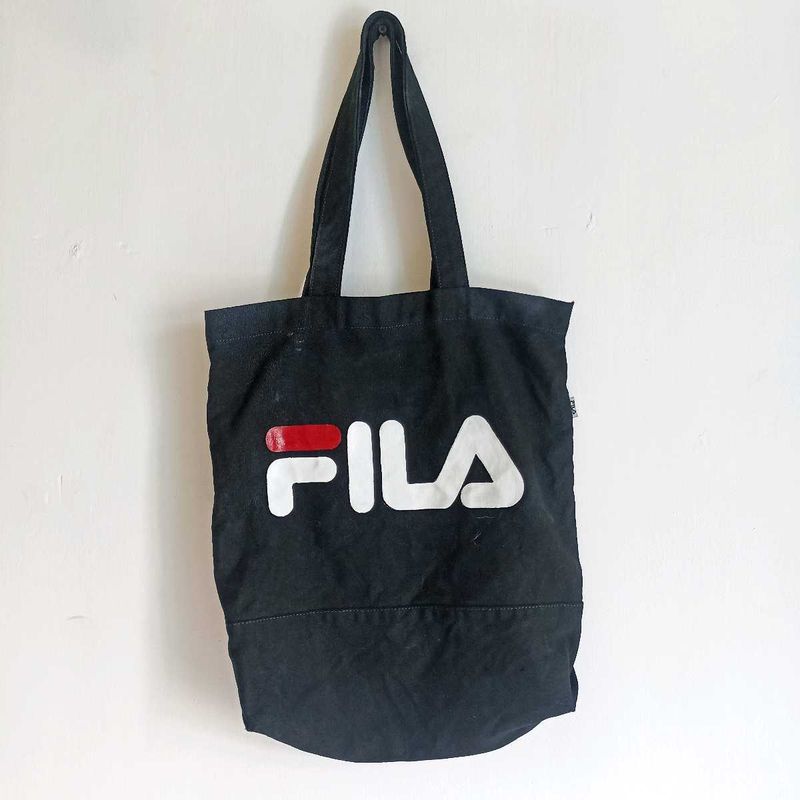 Vintage FILA Logo Tote Bag