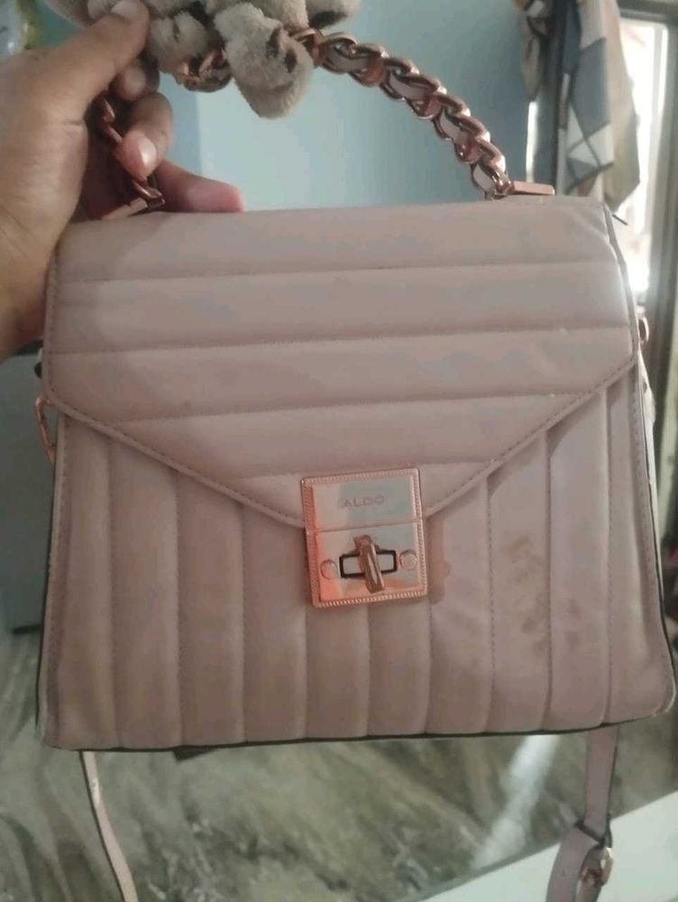 ALDO Blush Pink Crossbody Bag