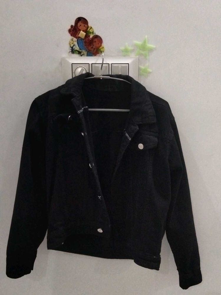 Black Denim Jacket