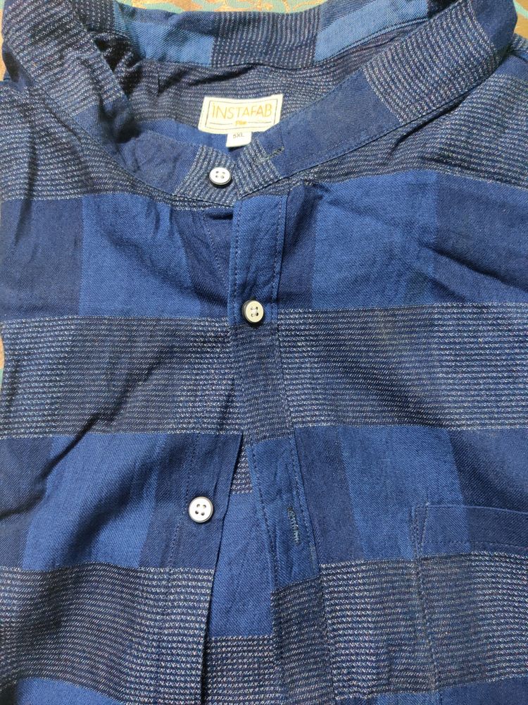 Instafab Full Sleeves 5xl Shirt For Men