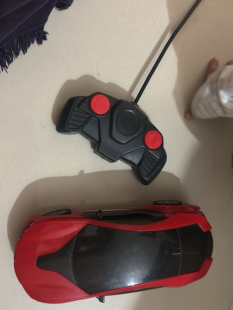 Remote Control Red Car