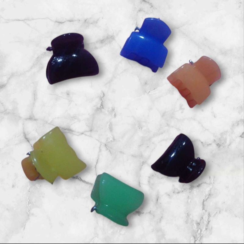 Colorful Hair Claw Clip Set