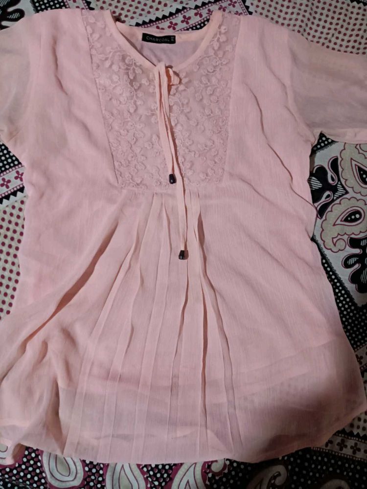 Floral Embellished Top