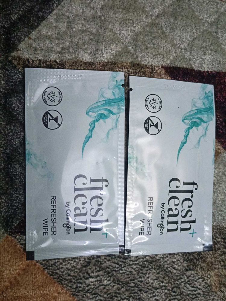 Fresh Clean Refresher Wipes