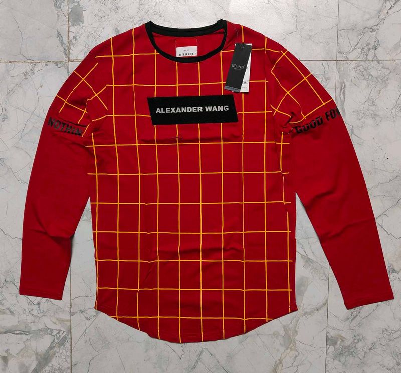 Round Neck full Sleeve Tshirt