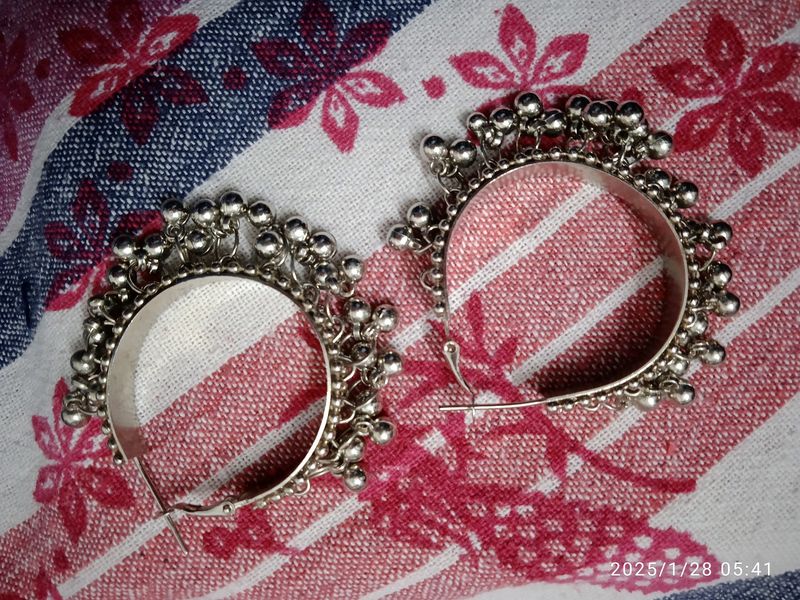 Oxidized earrings