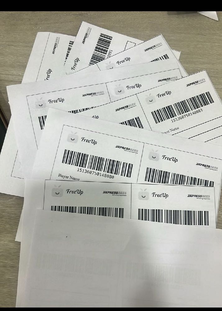 Non Sticky Shipping Labels New