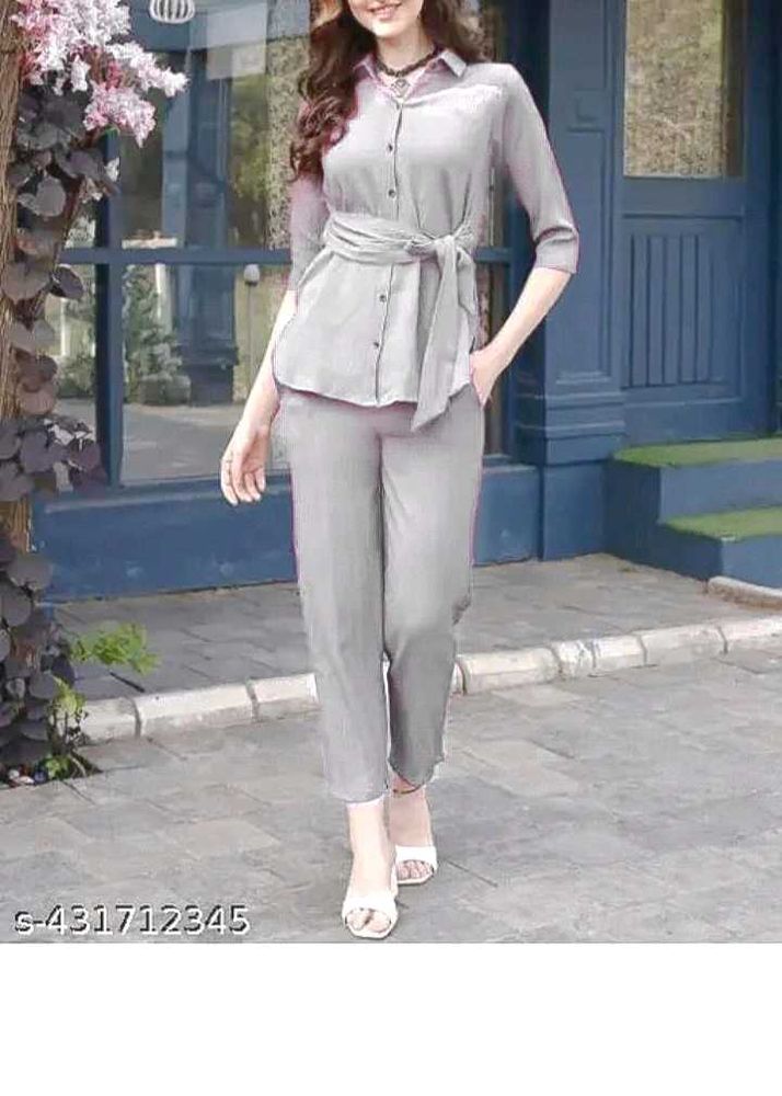 Gray Two-Piece Set