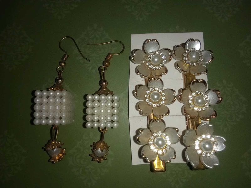 Earrings &amp; Hair Clips