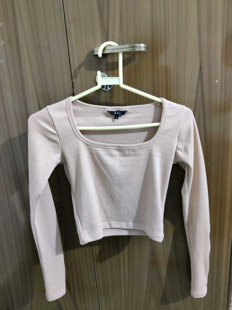 SKIN COLOUR FIT TOP FOR WOMEN