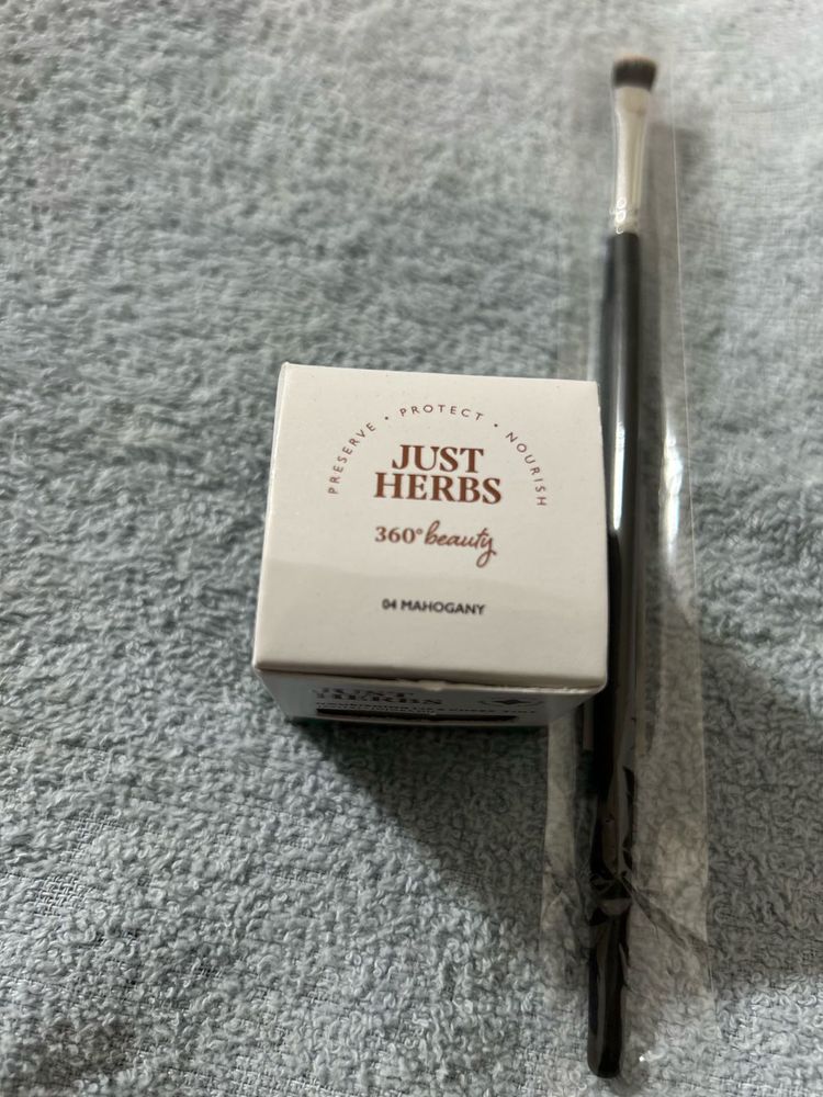 Just Hearbs Lip and Cheek Tint (Mahogany) Combo