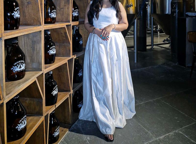 Pretty White Gown