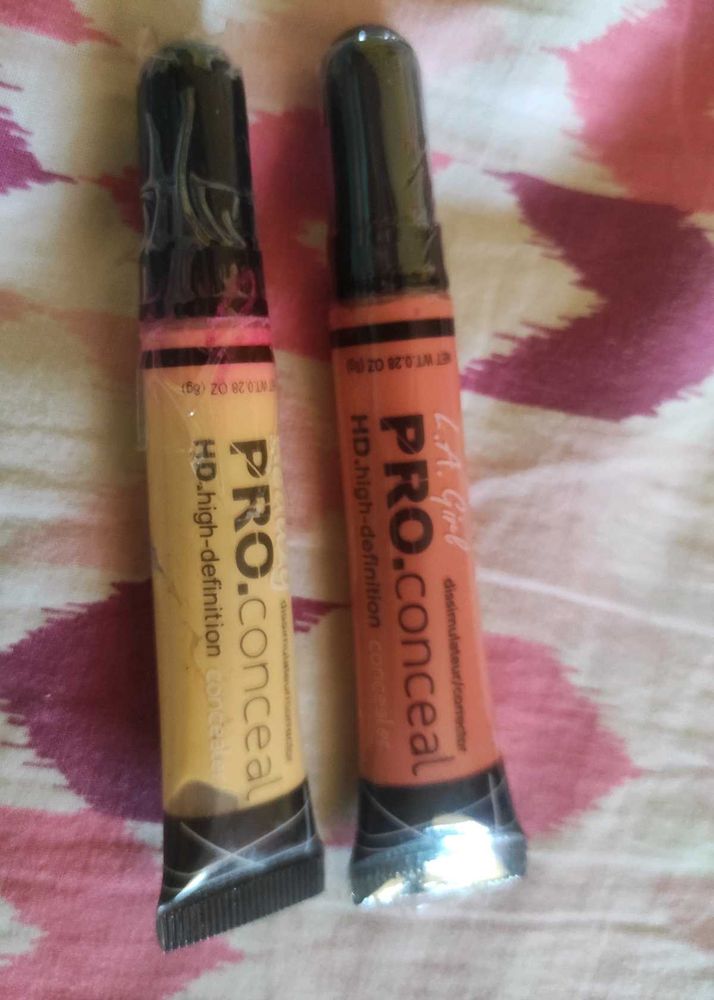 L.A.Girl Orange  &amp; Beauty Pro Concealer