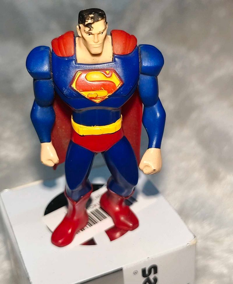 Superman Action Rare Mini Figure From McDonald&#39;s