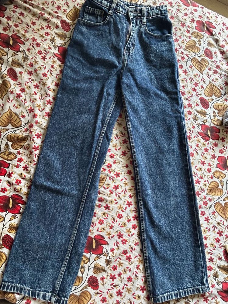 Vintage Blue Denim Jeans