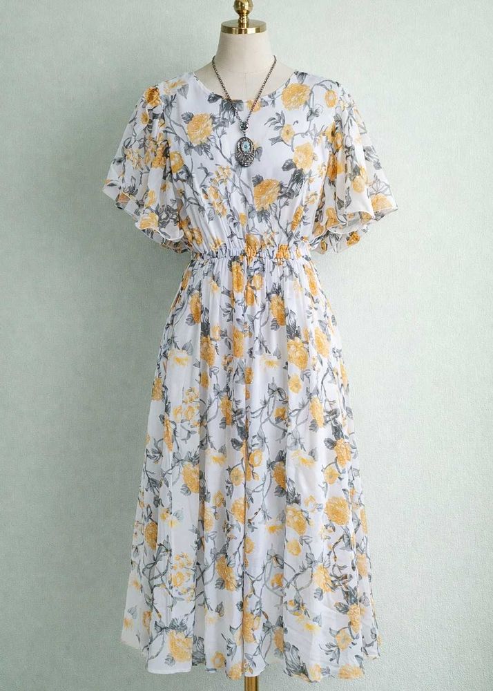 Floral Print Dress