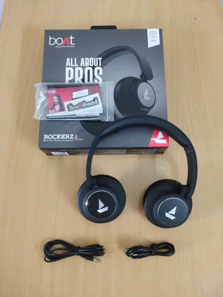 BoAt Rockerz 450 Pro. Brand New, Bill/Invoice available with 12 month warranty.