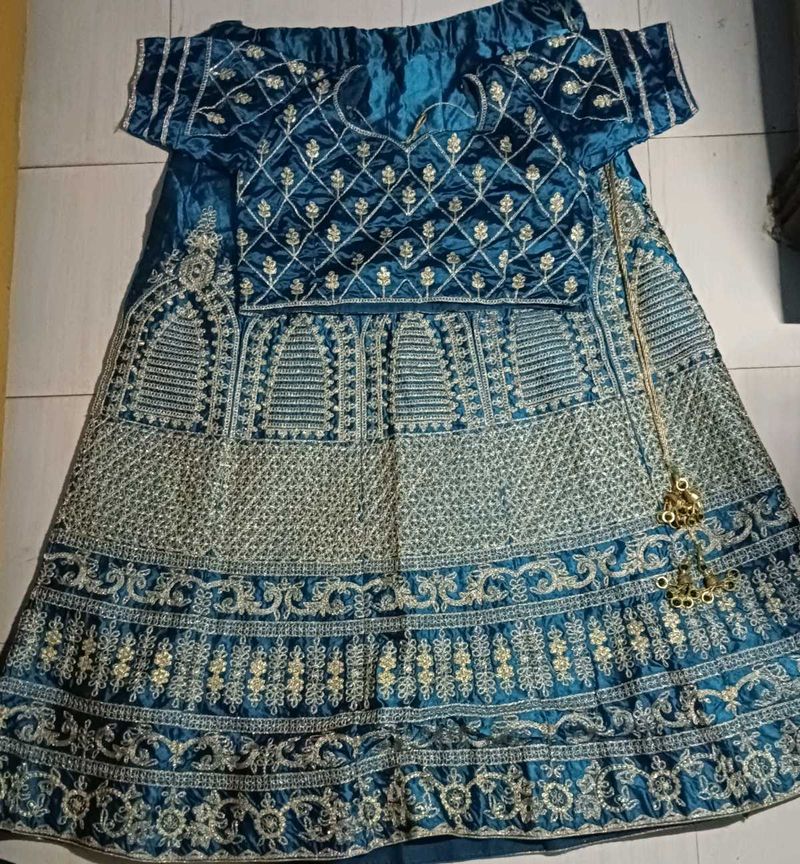 HEAVY FULLY STITCH LEHENGA
