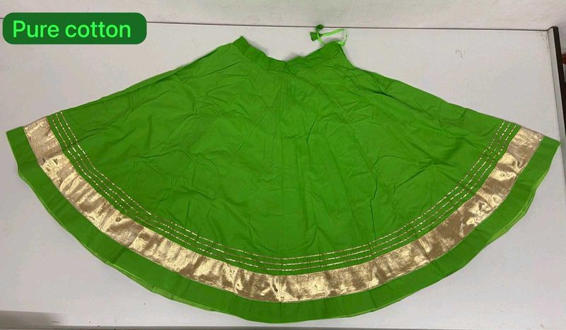 Ethnic Skirt*100% Pure Cotton Fabric Chaniya with