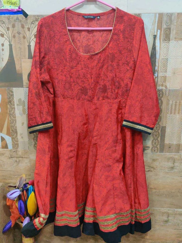 Chinon Anarkali Kurti