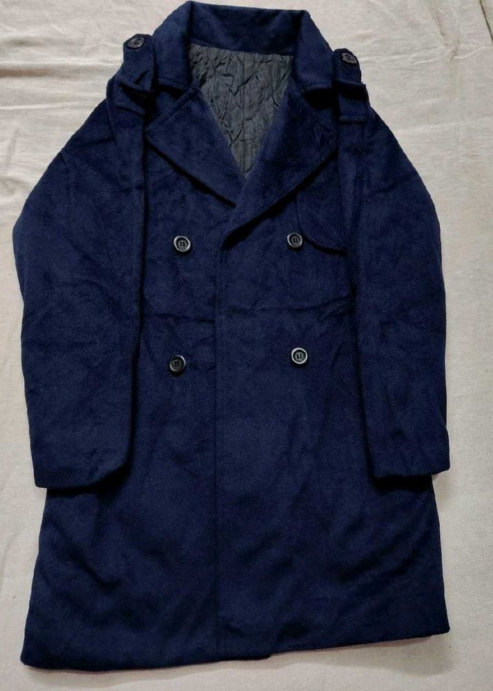 Stylish Navy Blue Coat