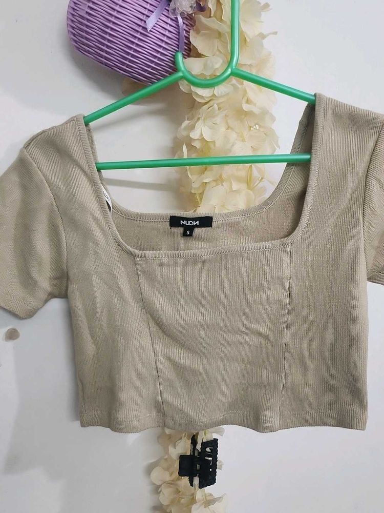Nuon Brand Crop Top From Westside S Ize