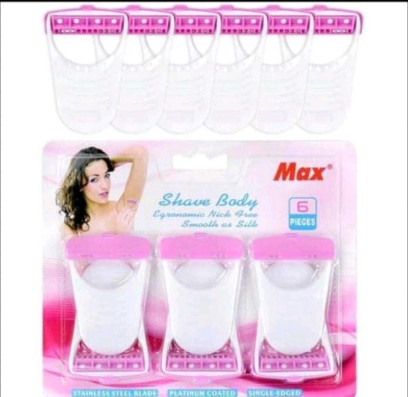 Max Body Razors - 6 Pack