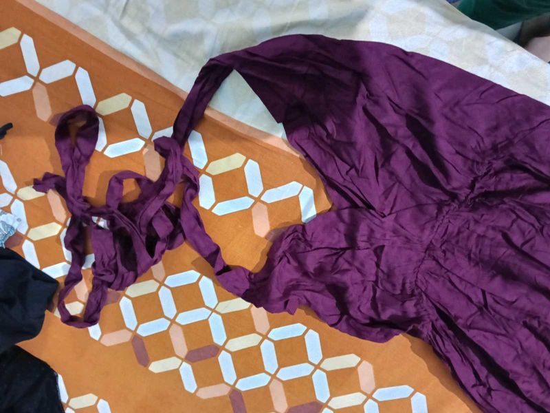 Stylish Purple Dress