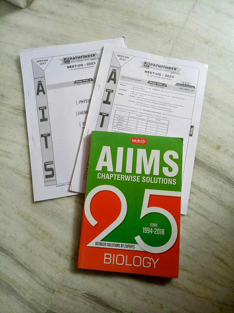 NEET AIIMS CHAPTERWISE SOLUTIONS BIO