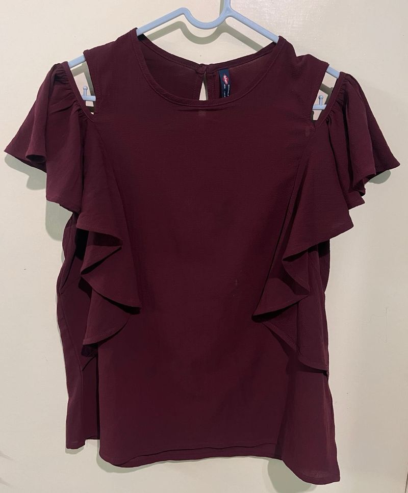 Cold Shoulder Top