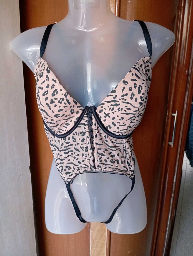 Leopard Print Bralette Top