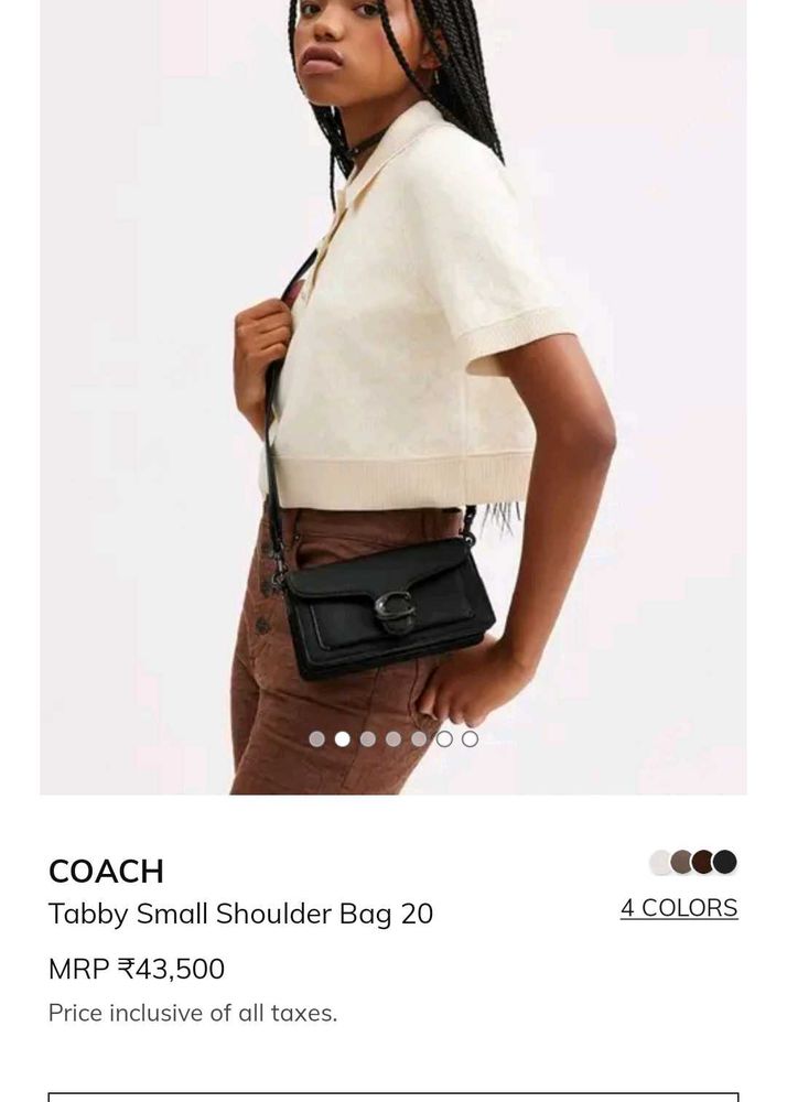 Coach tabby sling inspired bag