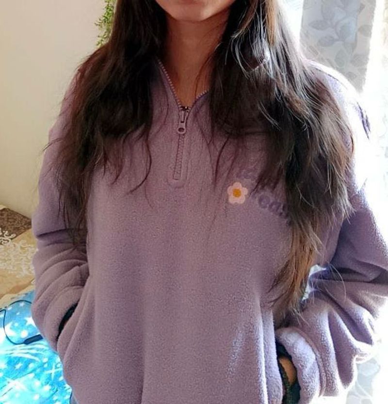 Purple Pretty Sweatshirt