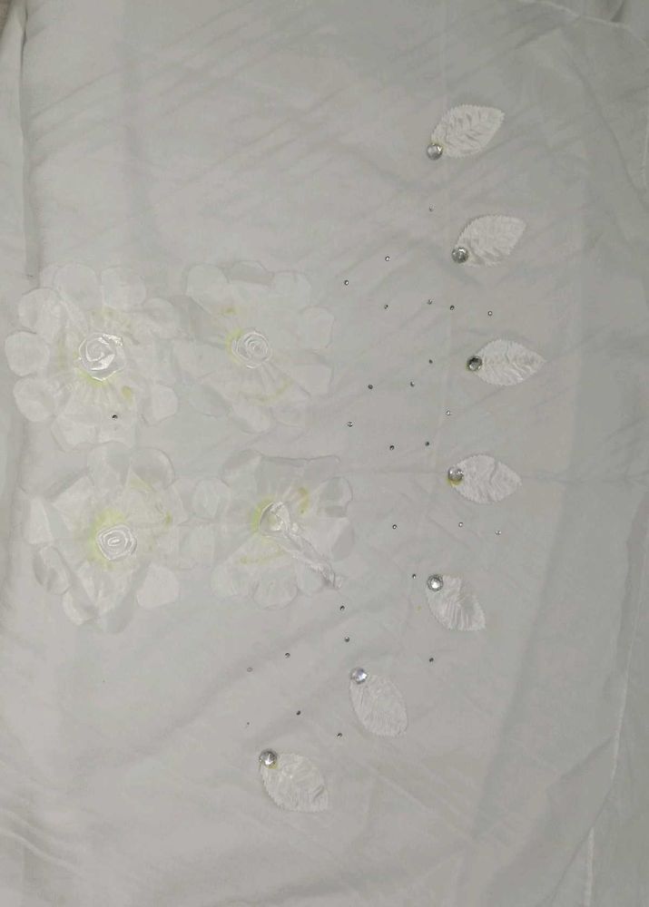 White Dupatta &#39;$