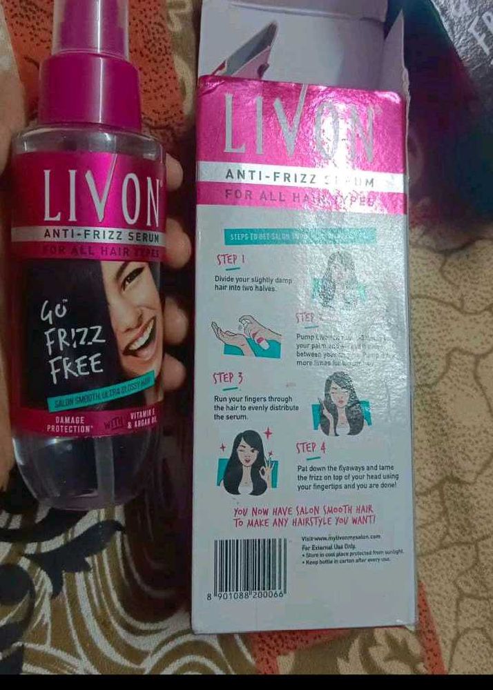 Livon Anti-Frizz Hair Serum
