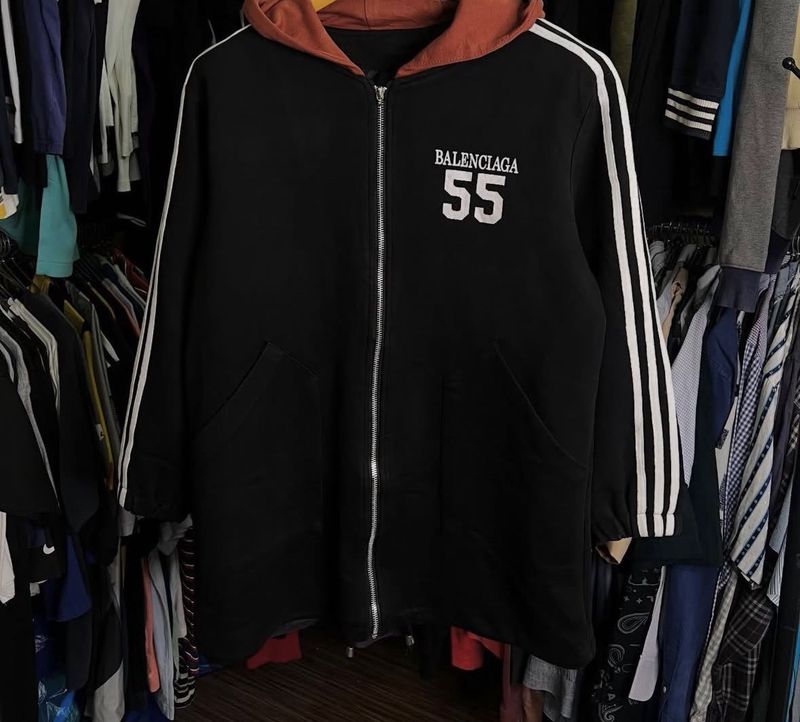 Balenciaga Zip Up Hoodie
