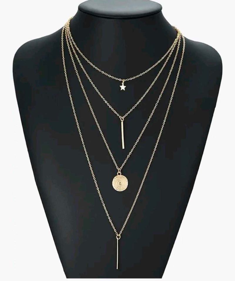 Layered Gold Necklace 🌸🌸🌸