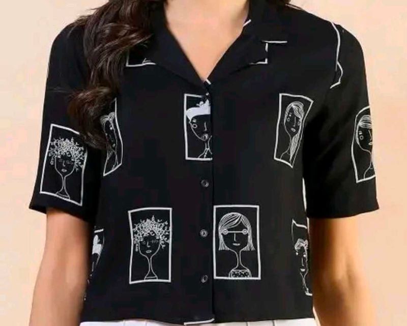 Women Rayon Crop Top/Tshirt