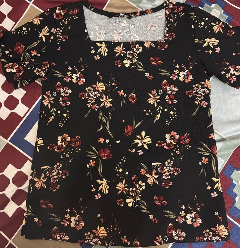 Floral Print Top