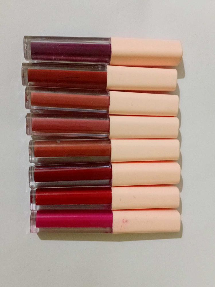 pack of 8 matte lipstick