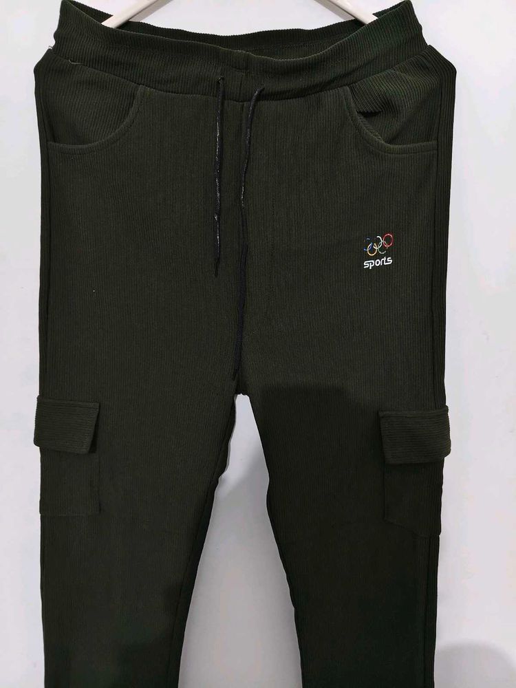 Olive Green Cargo Pants